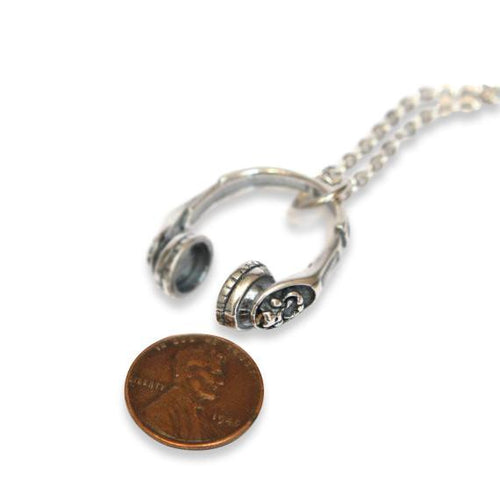 Headphones Pendant Necklace