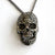 Sugar Skull Ponytail holder Silver Sugar Skull Hair Tie