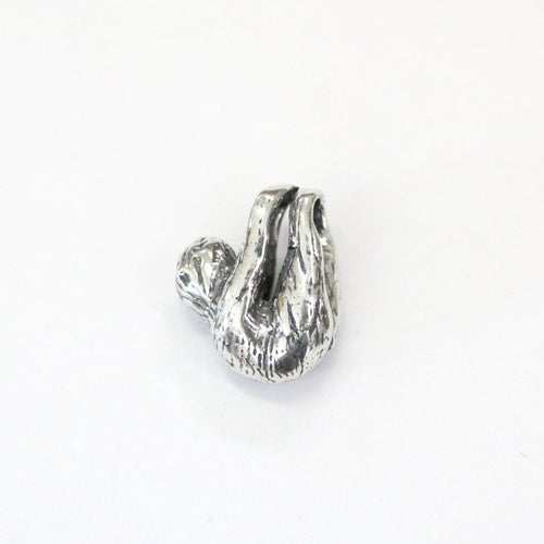 Baby Sloth Charm in Sterling SIlver