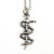 Rod Of Asclepius Pendant Necklace