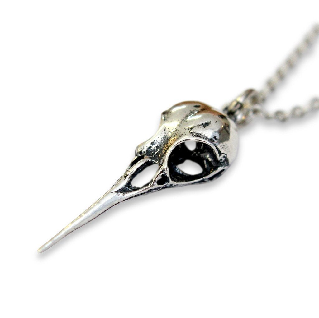 Sterling Silver Sandpiper Skull