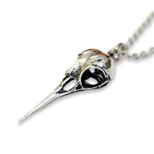 Sterling Silver Sandpiper Skull