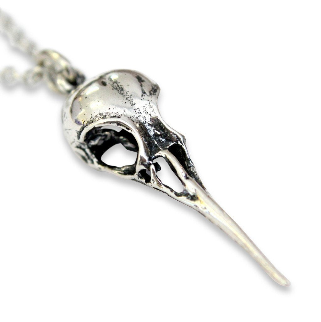Sterling Silver Sandpiper Skull