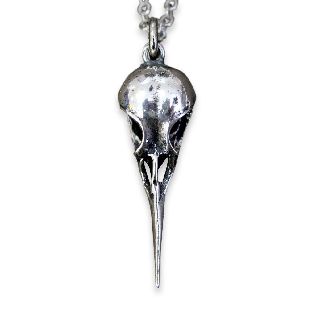 Sterling Silver Sandpiper Skull