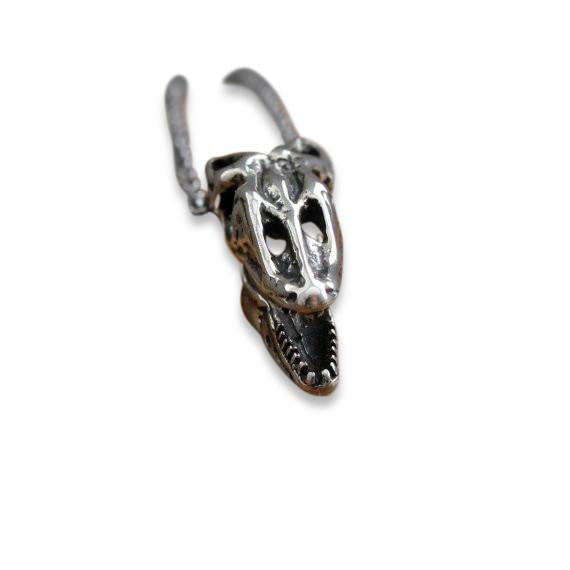 Komodo Dragon Skull Necklace