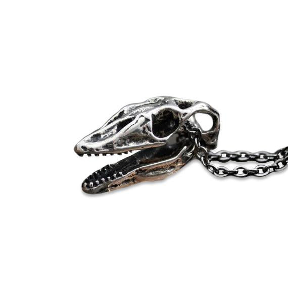 Komodo Dragon Skull Necklace