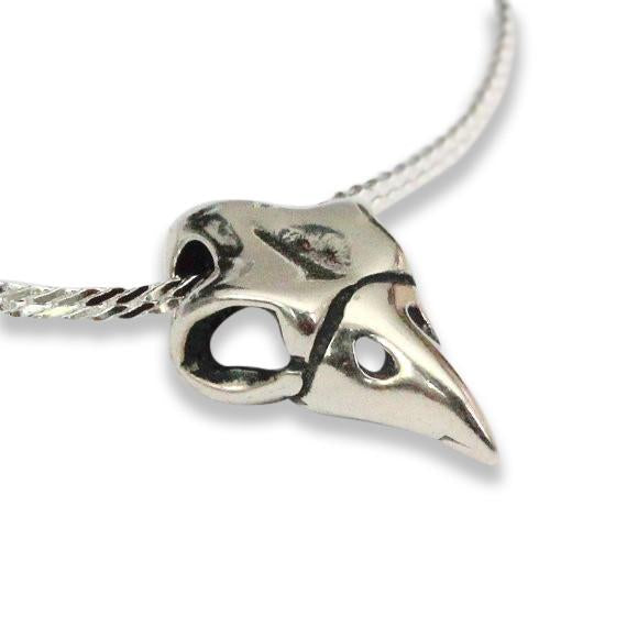 Tiny Owl Skull Necklace