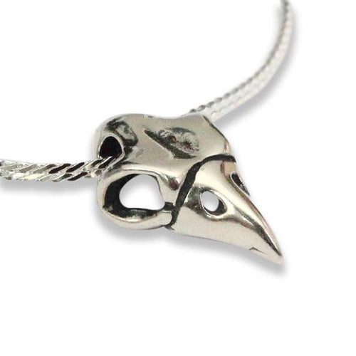 Tiny Owl Skull Necklace