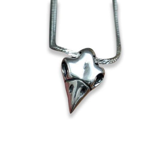 Tiny Owl Skull Necklace