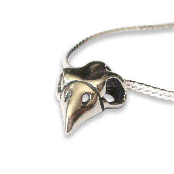 Tiny Owl Skull Necklace