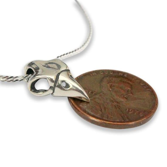 Tiny Owl Skull Necklace