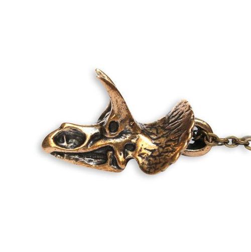 Triceratops Skull Necklace