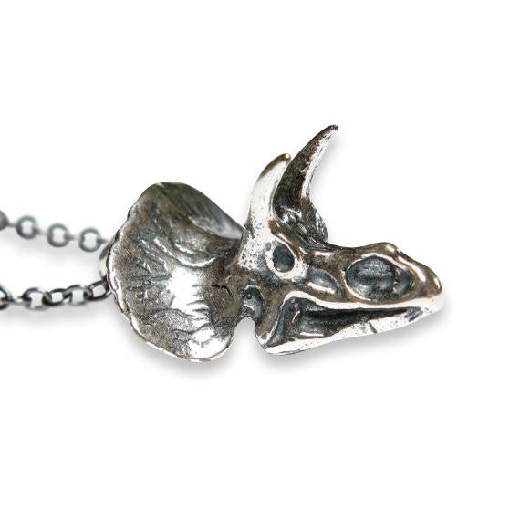 Triceratops Skull Necklace