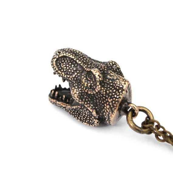 Tyrannosaurus Rex Head Pendant Necklace