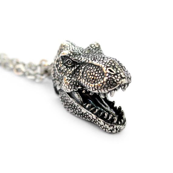 Tyrannosaurus Rex Head Pendant Necklace