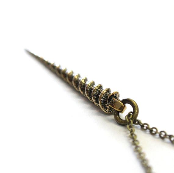 Unicorn Horn Pendant Necklace