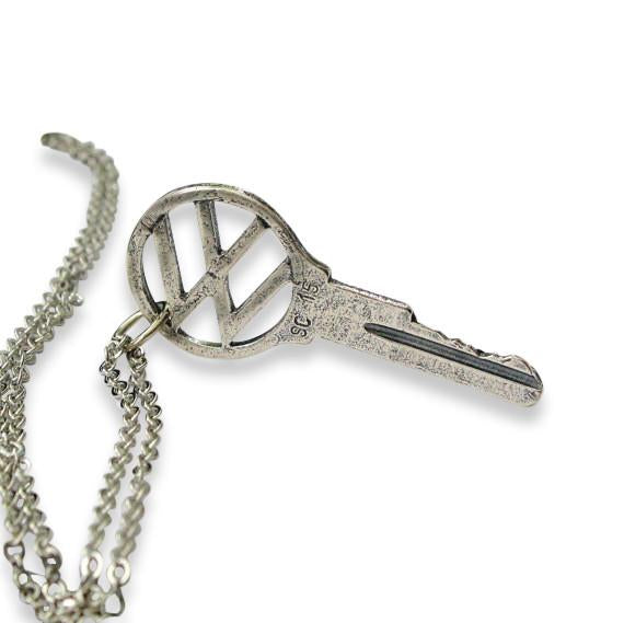 Volkswagen Key Pendant Necklace