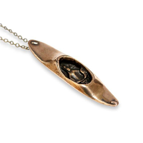 White Water Kayak Necklace