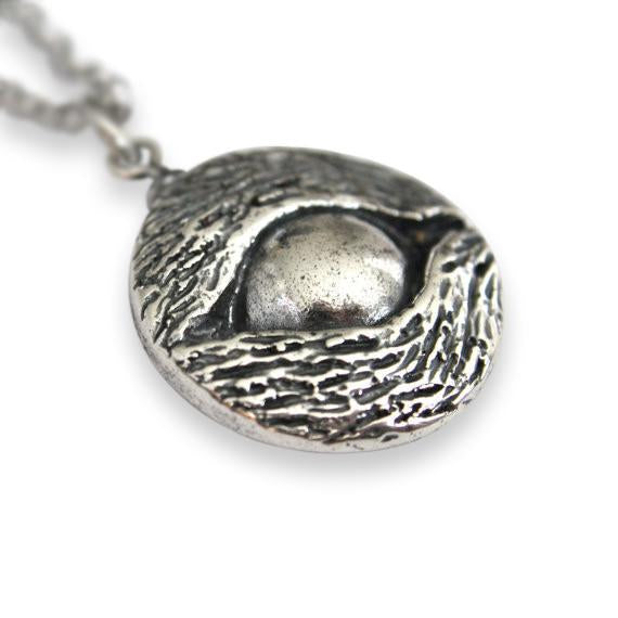 Wolf Eye Pendant Necklace