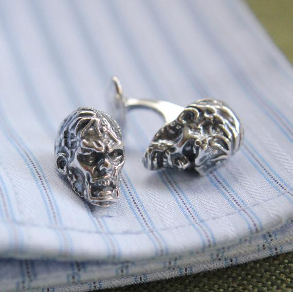 Zombie Head Cufflinks