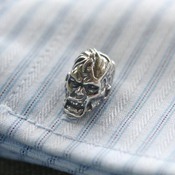 Zombie Head Cufflinks