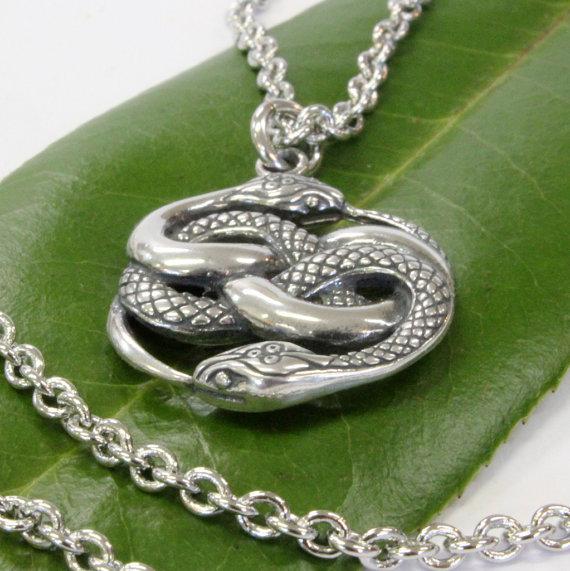AURYN Necklace Sterling Silver AURYN Pendant Necklace Neverending Story AURYN Jewelry