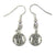 Tiny AURYN Earrings in Solid Sterling Silver Neverending Story