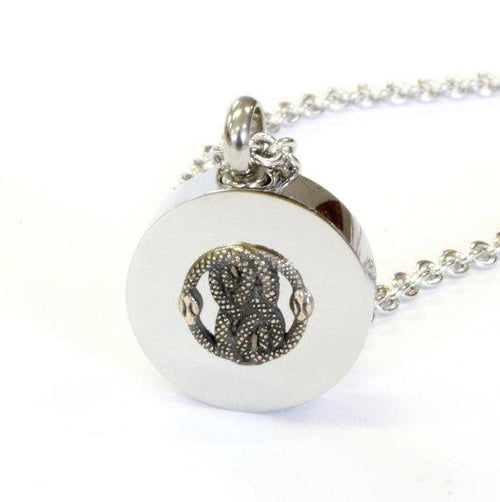 Bronze AURYN Cremation Urn Pendant - Custom Engraving Available