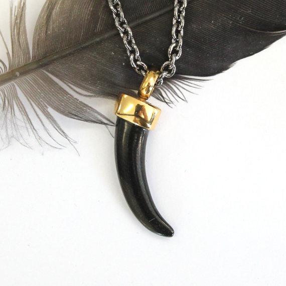 Raven Talon Cremation Urn Pendant