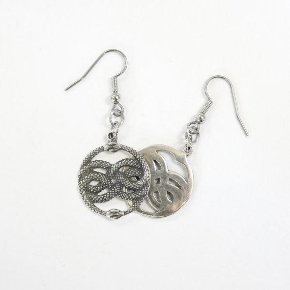 AURYN Earrings in Solid Sterling Silver AURYN Neverending Story AURYN Jewelry