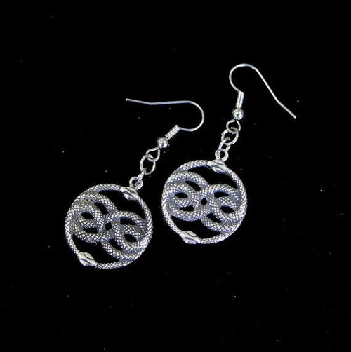 AURYN Earrings in Solid Sterling Silver AURYN Neverending Story AURYN Jewelry