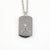 Silver Rams Head Thors Hammer Cremation Urn Pendant  - Custom Engraving Available