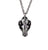 Wolf Skull Pendant Charm Necklace