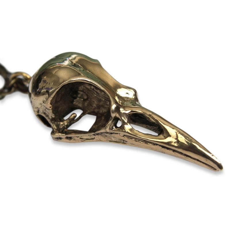 Raven Skull Necklace