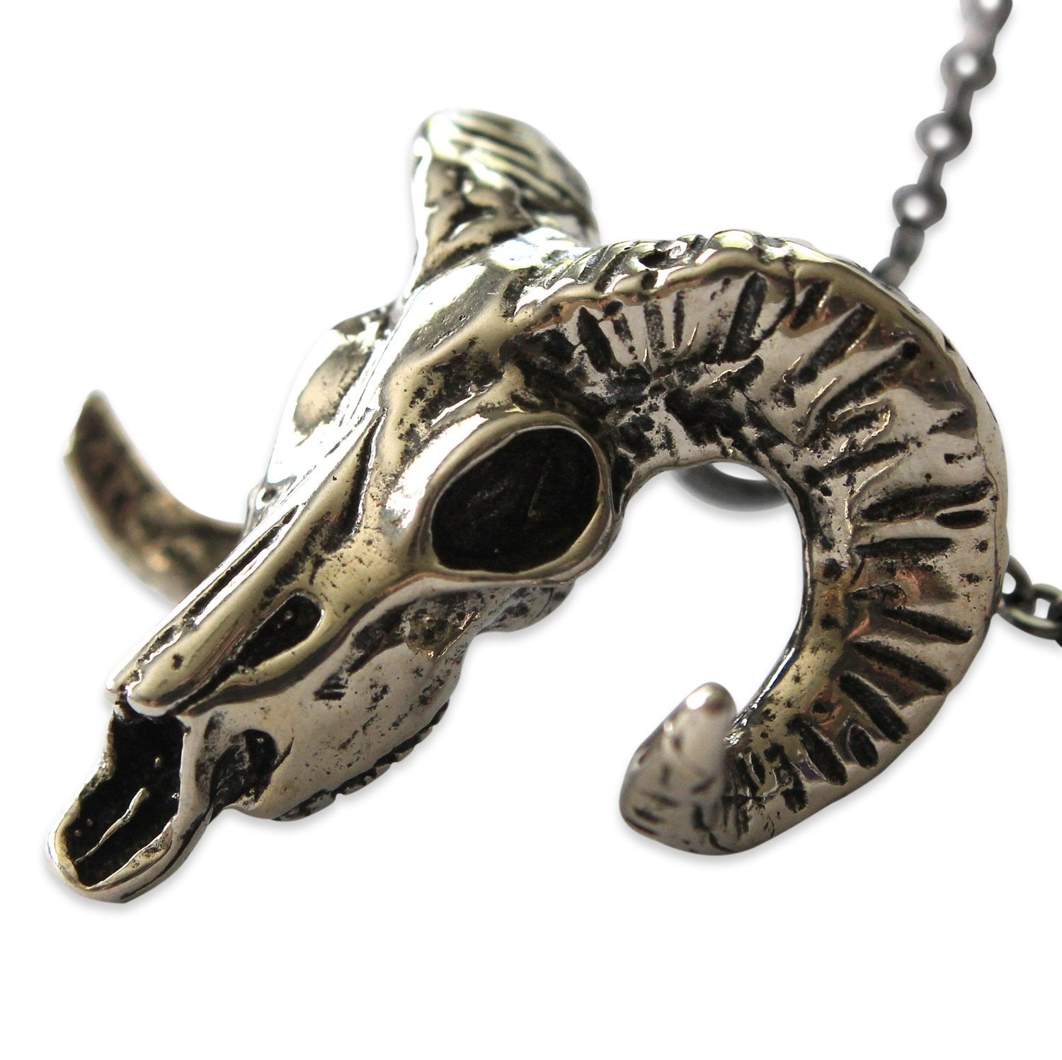 Ram Skull Necklace