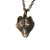 Little Wolf Face Necklace
