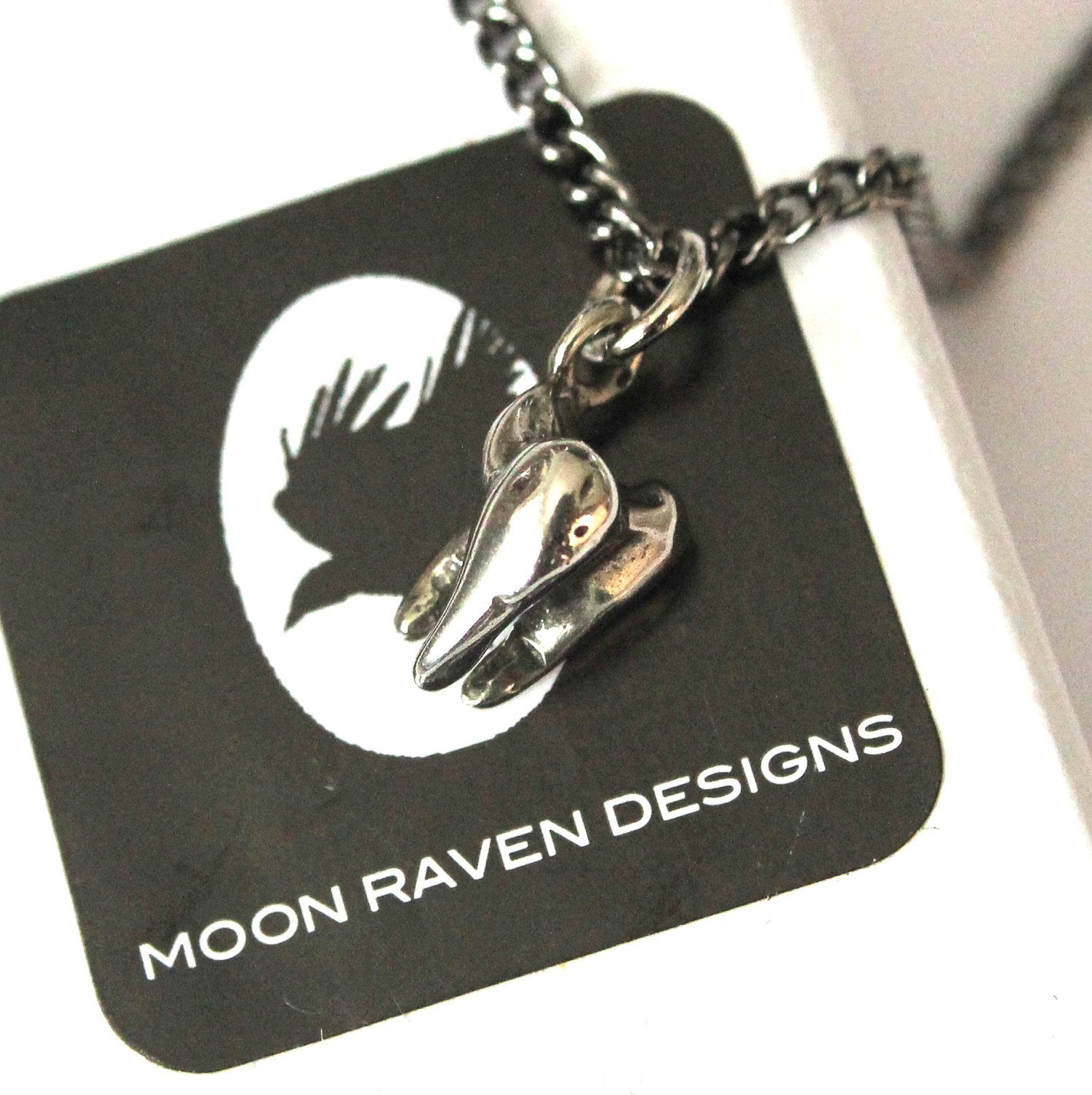 Three Root Human Molar Tooth Necklace