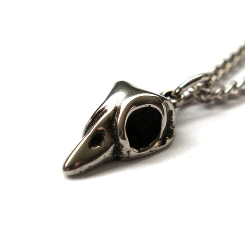 Tiny Baby Bird Skull Necklace