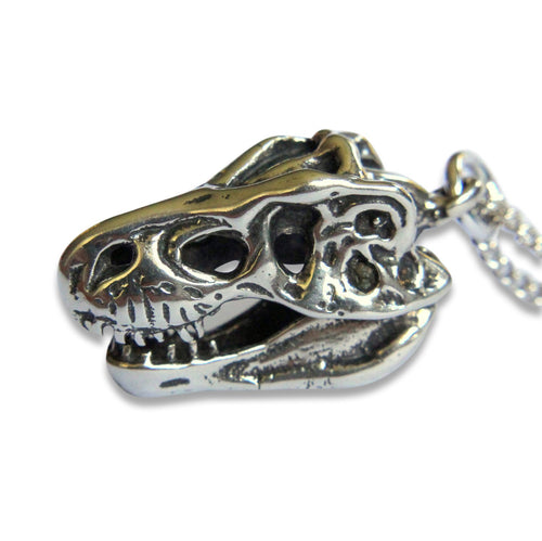 3D T-Rex Skull Necklace