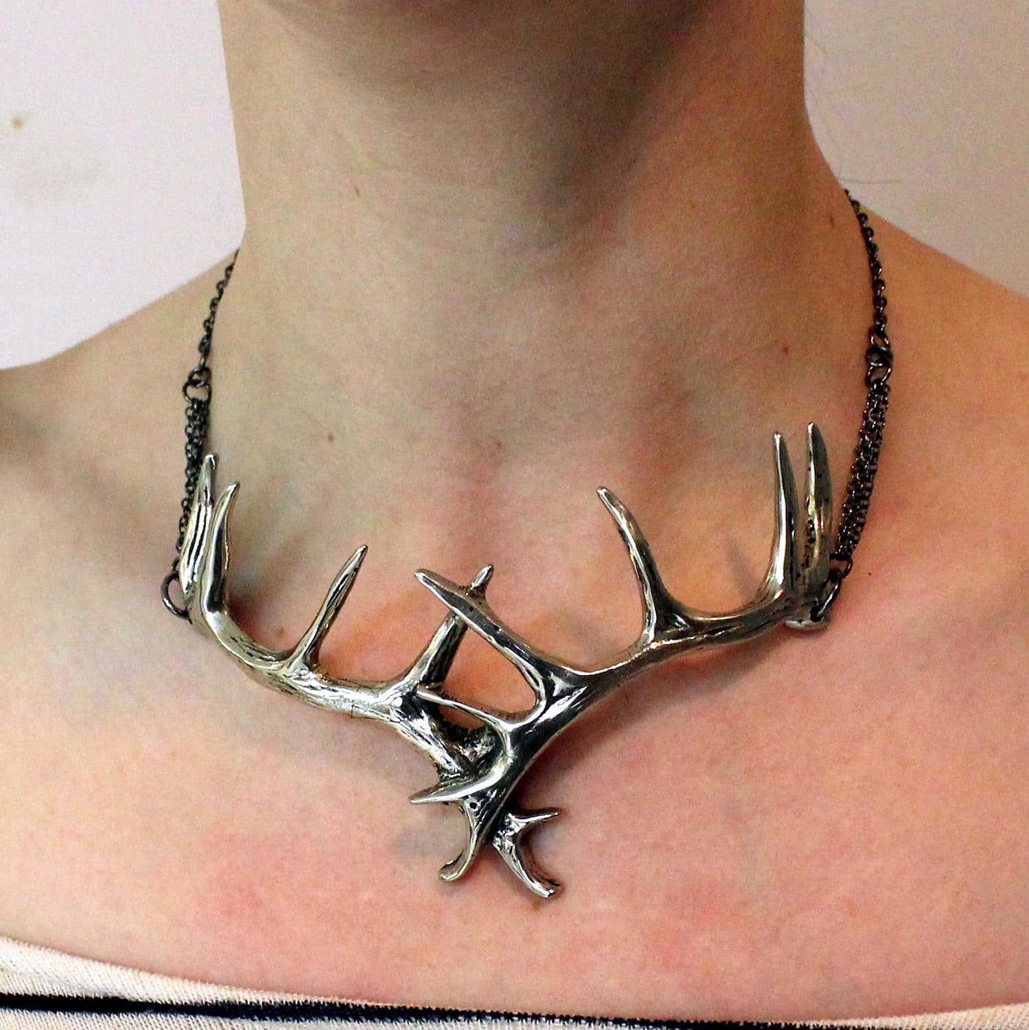 Antler Choker Necklace