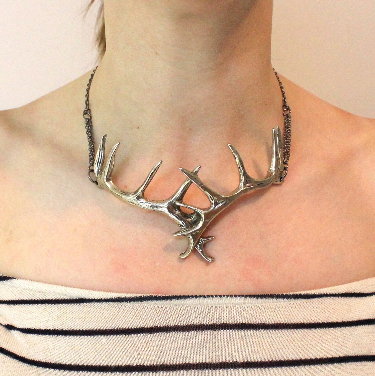 Antler Choker Necklace