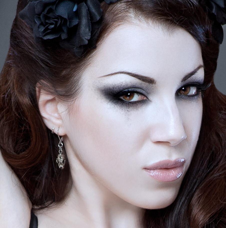 Bat Skull Earrings